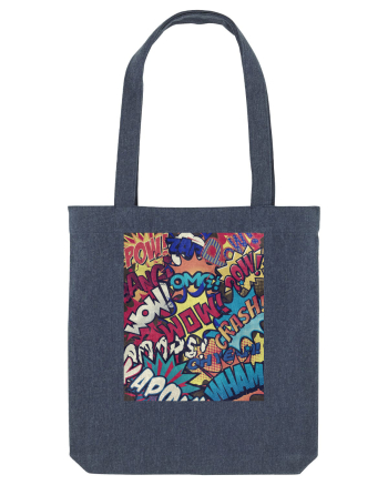 Pop Art  Midnight Blue