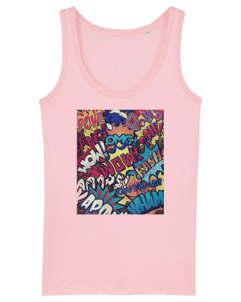 Pop Art  Cotton Pink
