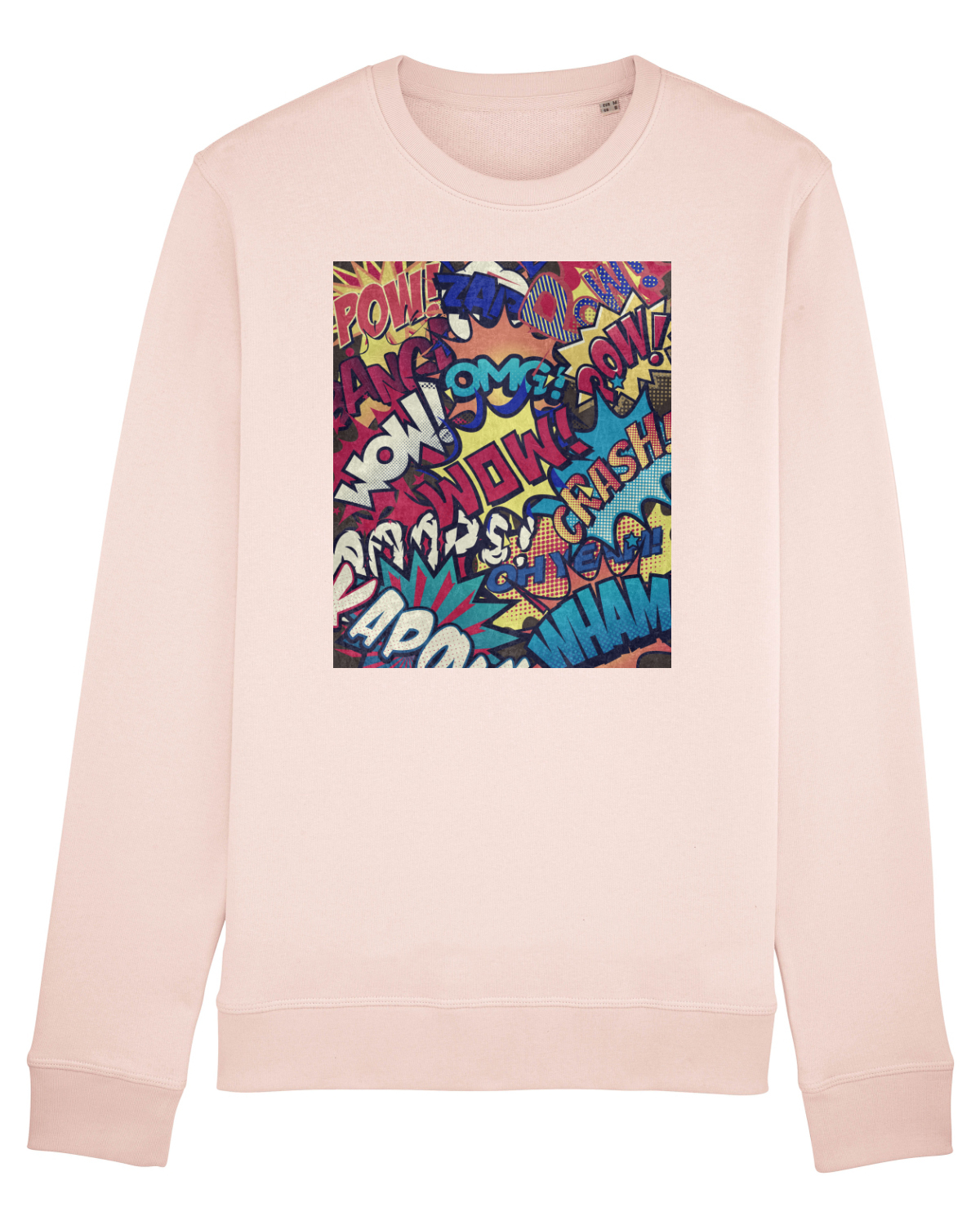 Bluză mânecă lungă Unisex Rise Candy Pink