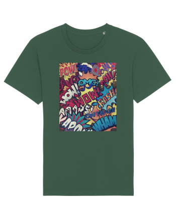 Pop Art  Bottle Green