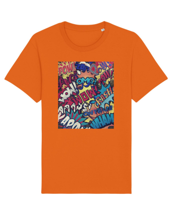 Pop Art  Bright Orange