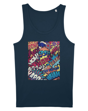 Pop Art  Navy
