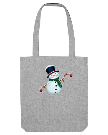 The Cute Snowman Heather Grey