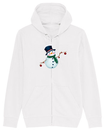 The Cute Snowman White