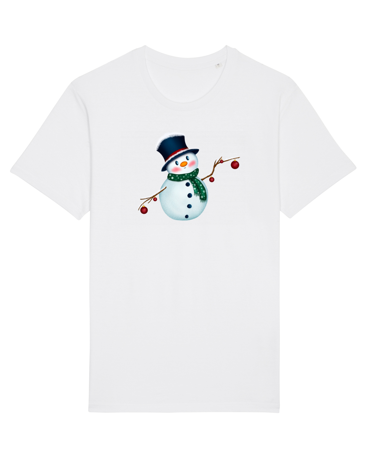 Tricou mânecă scurtă Unisex Rocker White