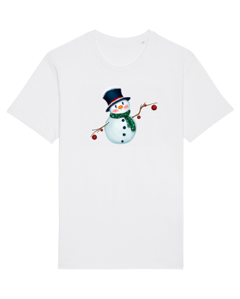 The Cute Snowman White