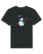 The Cute Snowman Tricou mânecă scurtă Unisex Rocker
