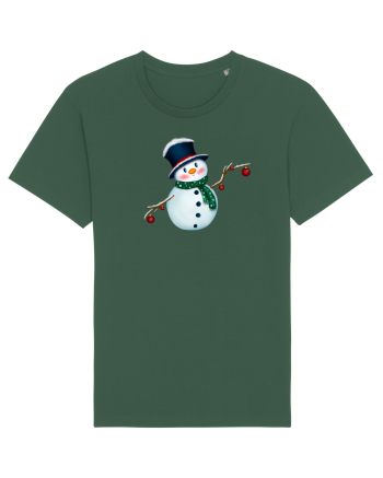 The Cute Snowman Bottle Green