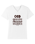 CHOCOLATE Tricou mânecă scurtă guler V Bărbat Presenter