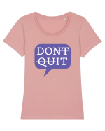 DO IT Tricou mânecă scurtă guler larg fitted Damă Expresser