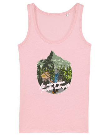 La marginea pantei abrupte Cotton Pink