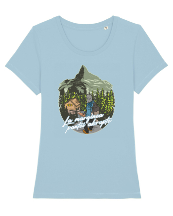 La marginea pantei abrupte Sky Blue