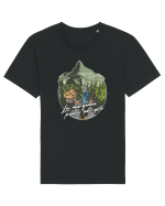 La marginea pantei abrupte Tricou mânecă scurtă Unisex Rocker