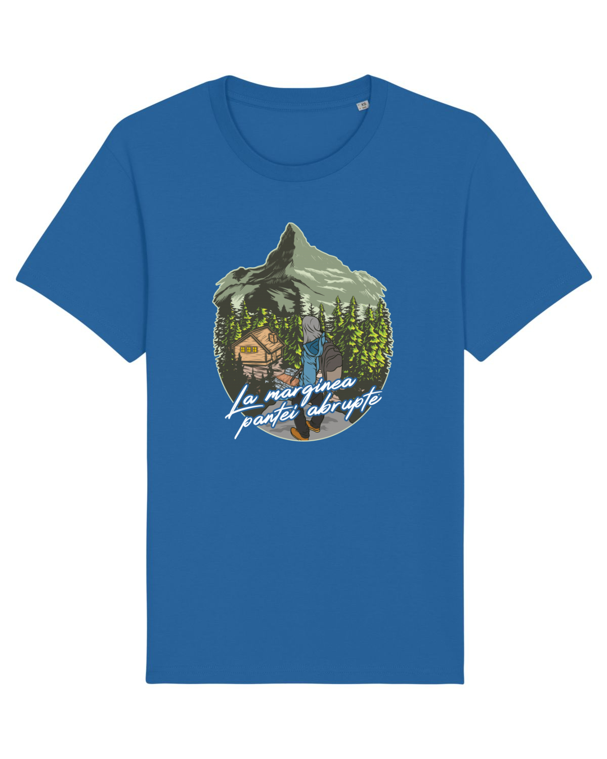 Tricou mânecă scurtă Unisex Rocker Royal Blue