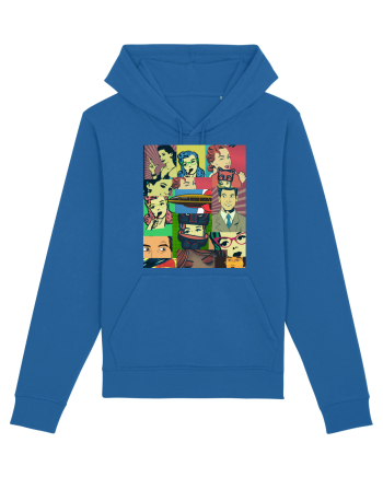 Pop Art  Royal Blue