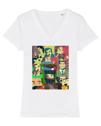 Pop Art  White