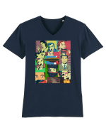 Pop Art  Tricou mânecă scurtă guler V Bărbat Presenter