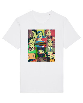Pop Art  White