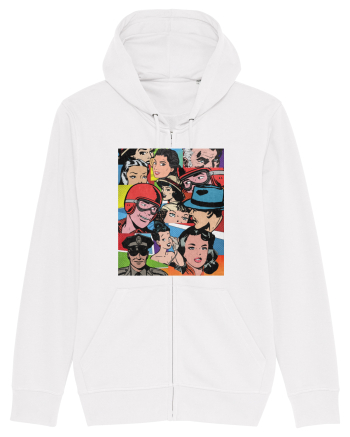 Pop Art  Comic Book White
