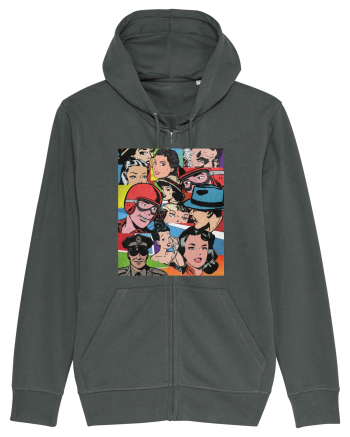 Pop Art  Comic Book Anthracite