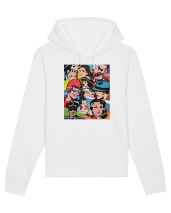 Pop Art  Comic Book White