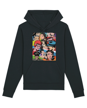 Pop Art  Comic Book Black
