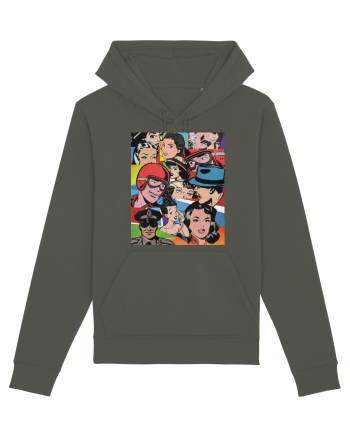 Pop Art  Comic Book Khaki