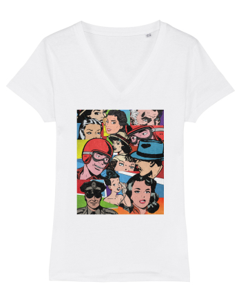 Pop Art  Comic Book White