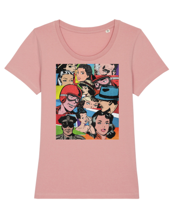 Pop Art  Comic Book Canyon Pink