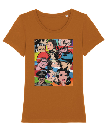 Pop Art  Comic Book Roasted Orange