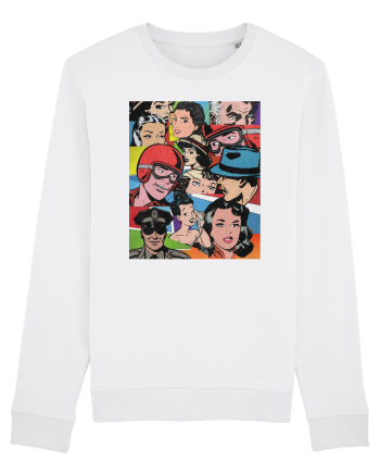 Pop Art  Comic Book White