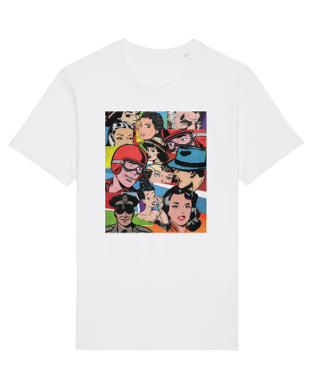 Pop Art  Comic Book White