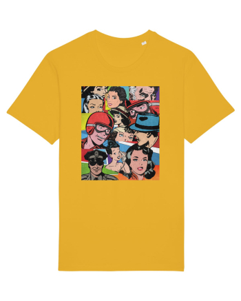 Pop Art  Comic Book Spectra Yellow