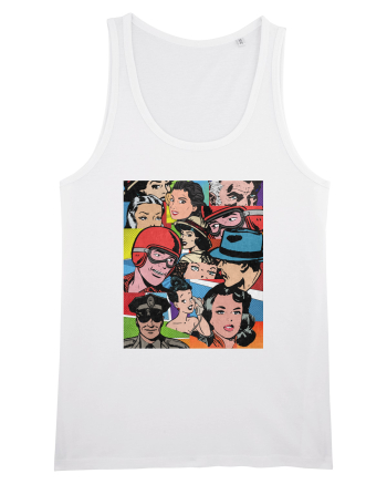 Pop Art  Comic Book White