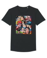 Pop Art  Comic Book Tricou mânecă scurtă guler larg Bărbat Skater