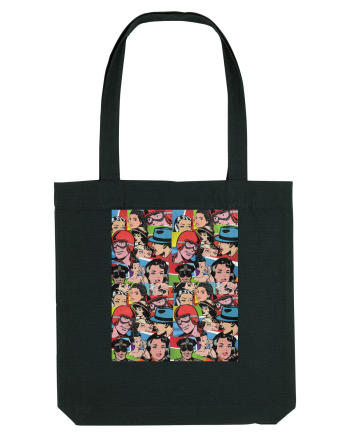 Pop Art  Comic Book Black