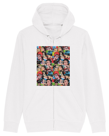 Pop Art  Comic Book White