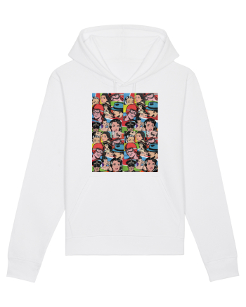 Pop Art  Comic Book White