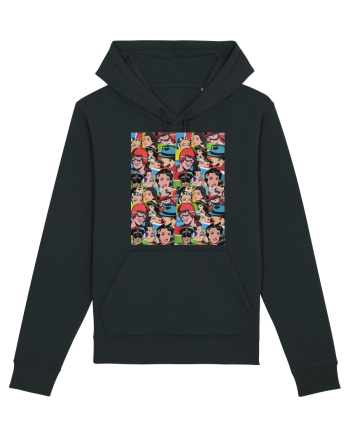 Pop Art  Comic Book Black