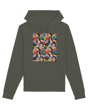 Pop Art  Comic Book Khaki