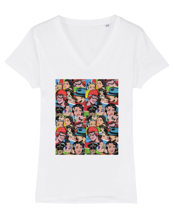 Pop Art  Comic Book White