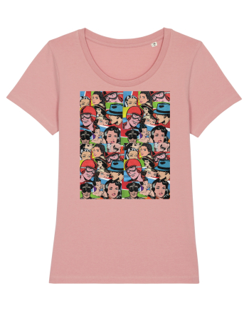 Pop Art  Comic Book Canyon Pink