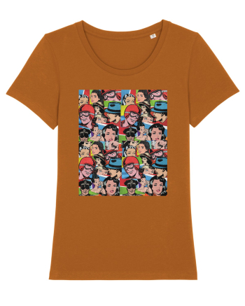 Pop Art  Comic Book Roasted Orange