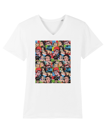 Pop Art  Comic Book White