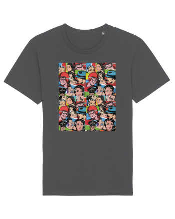 Pop Art  Comic Book Anthracite