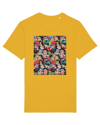 Pop Art  Comic Book Spectra Yellow