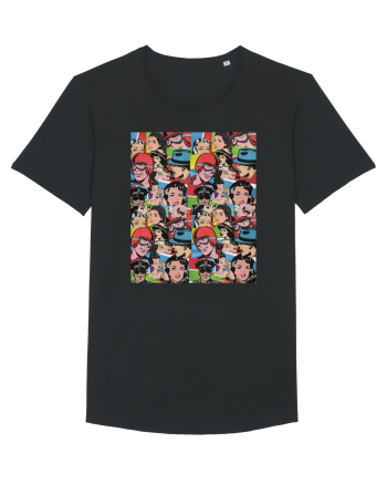 Pop Art  Comic Book Black
