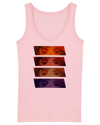 Pop Art  Comic Book Cotton Pink