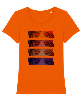 Pop Art  Comic Book Bright Orange