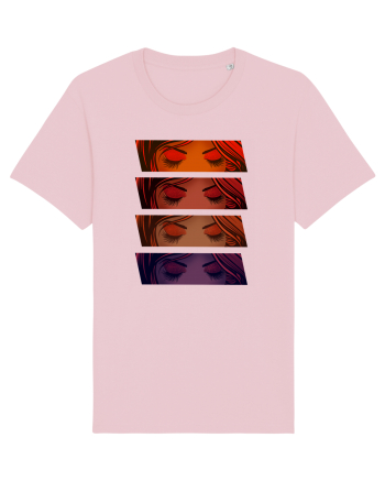 Pop Art  Comic Book Cotton Pink